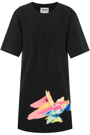Moschino Minikleid mit grafischem Print