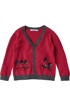 Familiar Fein gestrickter Cardigan
