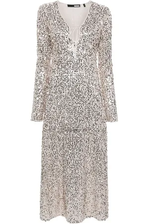 ROTATE Kleid mit Pailletten