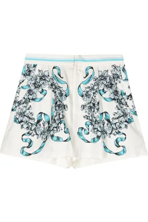 Cynthia Rowley Shorts aus Seide mit Blumen-Print