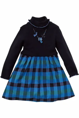 Familiar Kleid mit Schleifendetail
