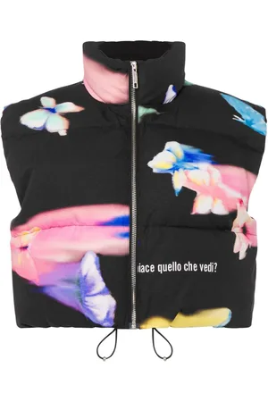 Moschino Gefütterte Cropped-Weste