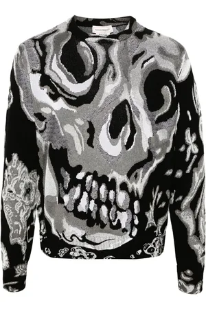 Alexander McQueen Pullover mit abstraktem Jacquardmuster
