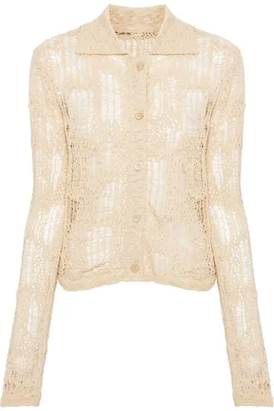 SYSTEM Cardigan im Distressed-Look