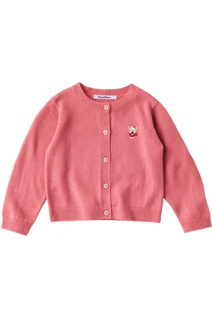 Familiar Cardigan mit Intarsienmuster
