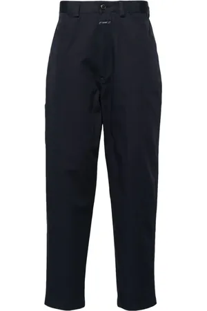 Closed Twill-Hose mit Tapered-Bein