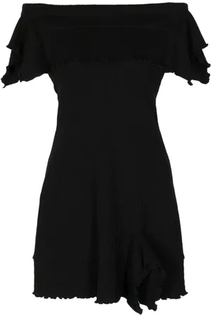 GOEN.J Schulterfreies Minikleid