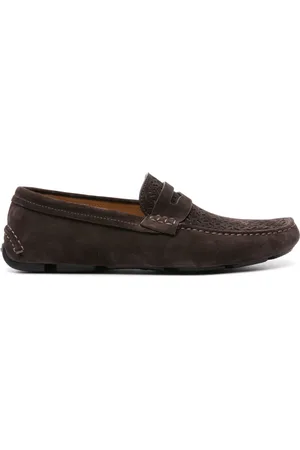 Giorgio Armani Penny-Loafer aus Wildleder