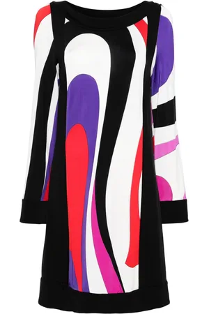 Puccini Kleid mit Marmo-Print