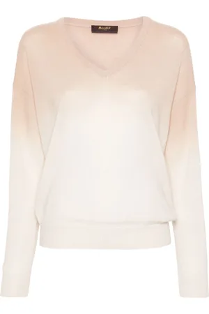 MOORER Pullover mit Farbverlauf-Optik