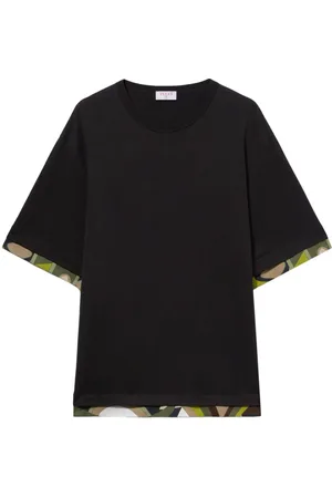 Puccini T-Shirt mit Iride-Print