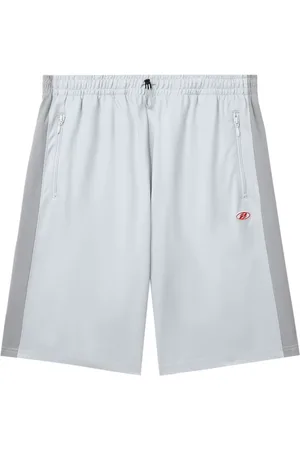 FIVE CM Gestreifte Shorts mit elastischem Bund