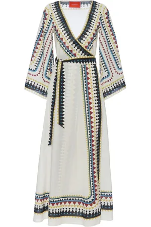 La DoubleJ Maxikleid in Wickeloptik