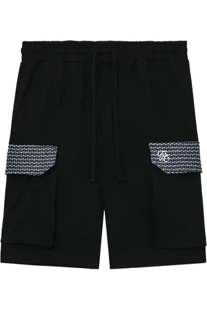 FIVE CM Shorts mit Tweed-Detail