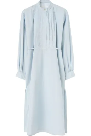 Jil Sander Midikleid mit langen Ärmeln