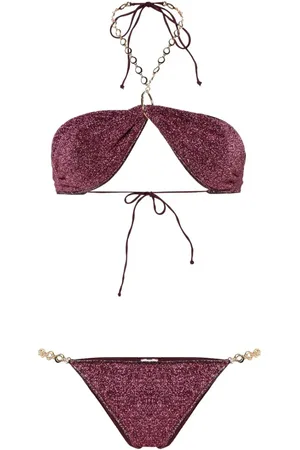Oseree Lumière O Chain Lurex-Bikini
