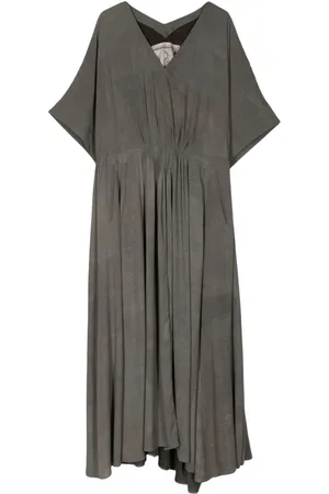 ZIGGY CHEN Drapiertes Maxikleid