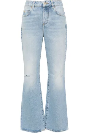 Balmain Halbhohe Schlagjeans