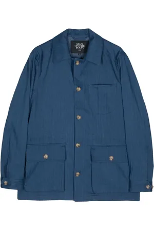 MAN ON THE BOON. Langärmelige Utility-Jacke