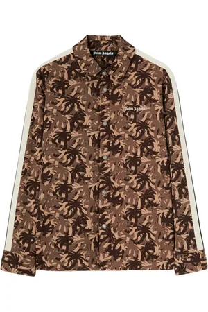 Palm Angels Palms Hemd mit Camouflage-Print