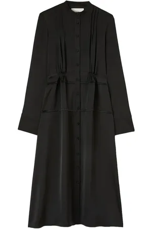 Jil Sander Kragenloses Midikleid