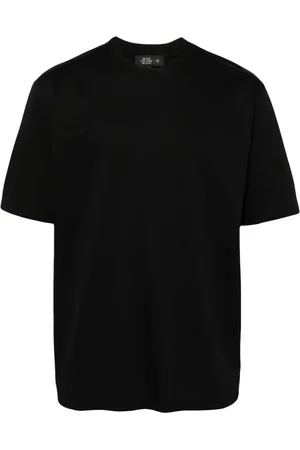 MAN ON THE BOON. Glossy T-Shirt mit Rundhalsausschnitt