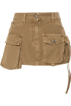 The Attico Fay Cargo-Minirock mit aufgesetzten Taschen
