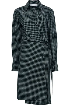 Proenza Schouler Kleid mit Karomuster