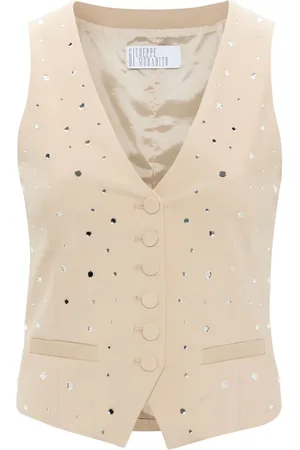 GIUSEPPE DI MORABITO Weste mit Strass
