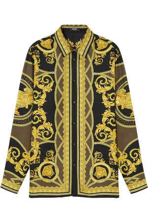 VERSACE La Coupe des Dieux Seidenhemd