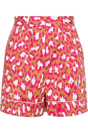 Diane von Furstenberg Shorts mit Leoparden-Print
