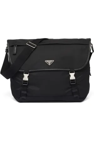 Prada Schultertasche mit Triangel-Logo