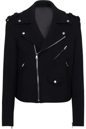 Balmain Gebürstete Bikerjacke