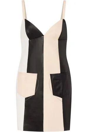 Moschino Minikleid aus Leder