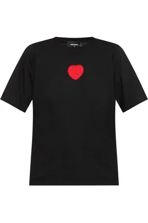Dsquared2 T-Shirt mit Herz-Patch