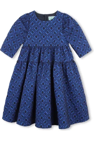 Kenzo Kleid mit langen Ärmeln
