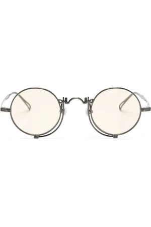 MATSUDA 10601H Sonnenbrille mit rundem Gestell