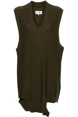Maison Margiela Ärmelloses Minikleid