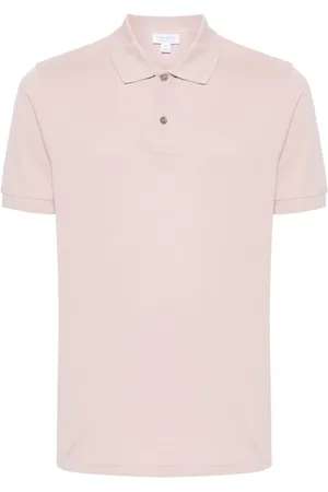 Sunspel Poloshirt mit kurzen Ärmeln