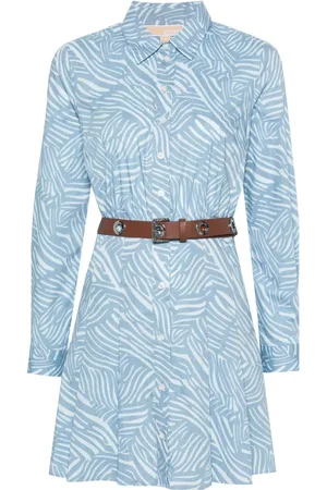 Michael Kors Minikleid mit Zebra-Print