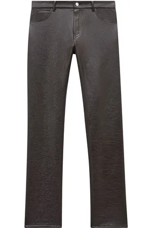 Courrèges Slim-Fit-Hose aus Vinyl