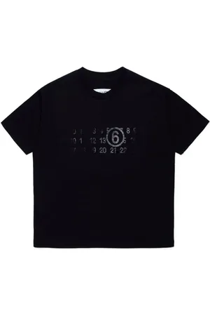 Maison Margiela T-Shirt mit Numbers-Print