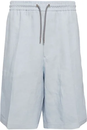 Paul Smith Shorts aus Leinen mit Kordelzug