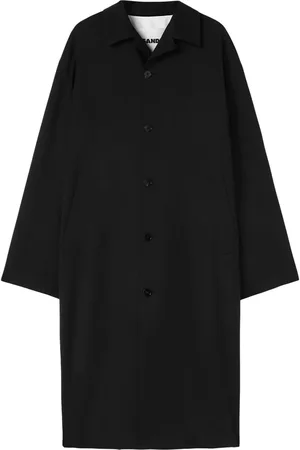 Jil Sander Mantel mit Knopfverschluss