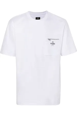 Fendi T-Shirt mit Logo-Print