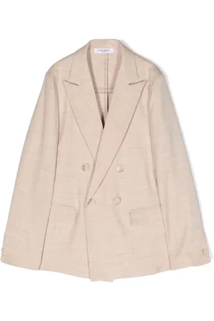 Paolo Pecora Doppelreihiger Blazer mit steigendem Revers
