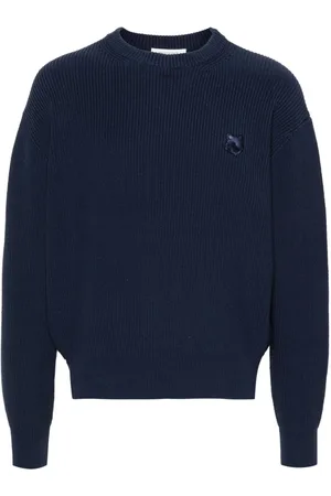 Maison Kitsuné Pullover mit Logo-Stickerei