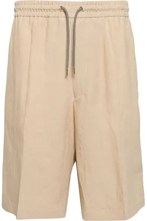 Paul Smith Shorts aus Leinen mit Kordelzug