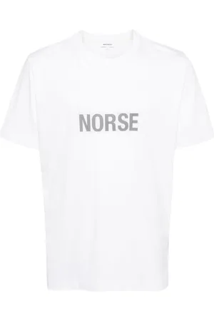 Norse projects T-Shirt mit Logo-Print