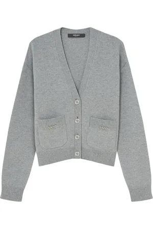 VERSACE Cardigan mit Medusa-verblend